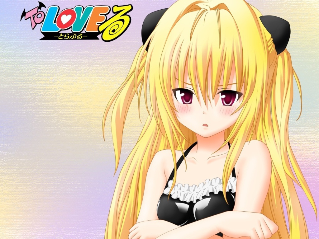 Блондинка в аниме Любовь и прочие неприятности