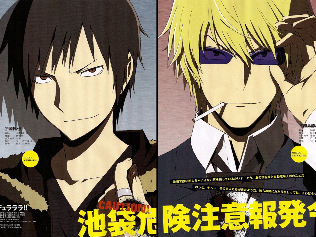 Книга аниме Дюрарара!!