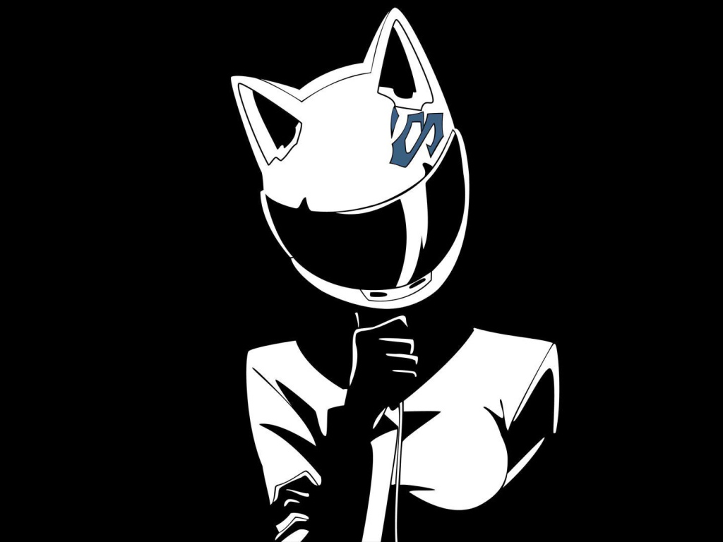 Девушка кошка в аниме Дюрарара!!