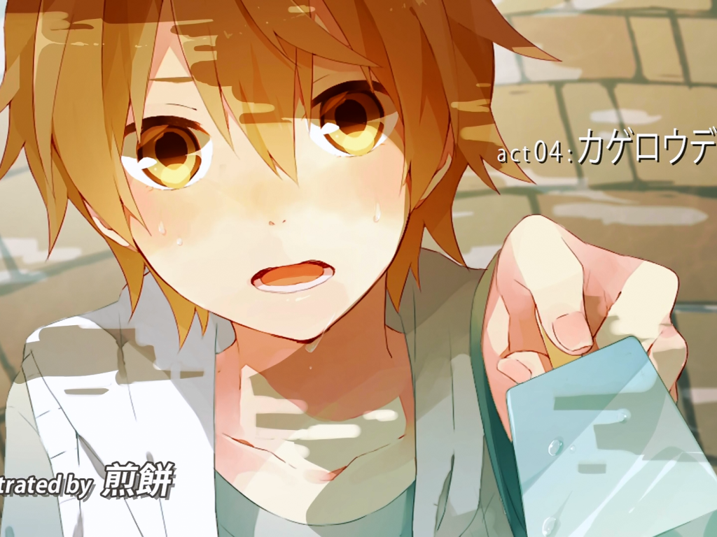 Персонаж Момо из аниме Kagerou Project