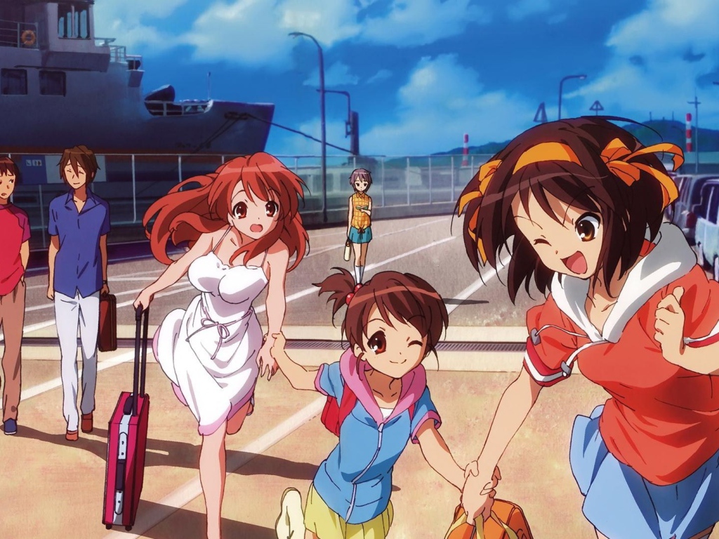 Персонажи аниме Меланхолия Харухи Судзумии