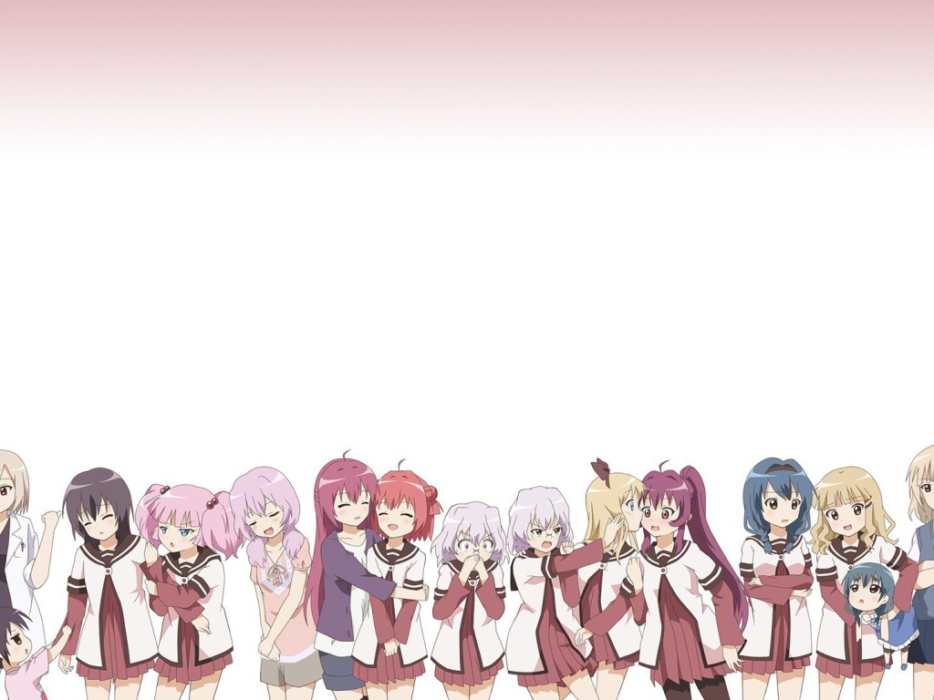 Персонажи аниме Юру юри