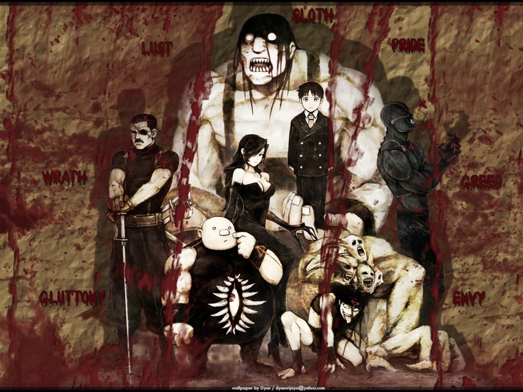 Персонажи из аниме Стальной алхимик