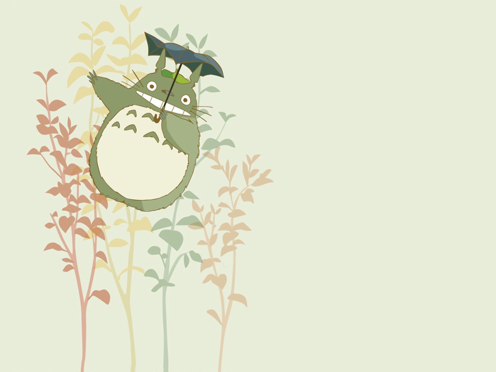 Милый Тоторо из аниме Мой сосед Тоторо