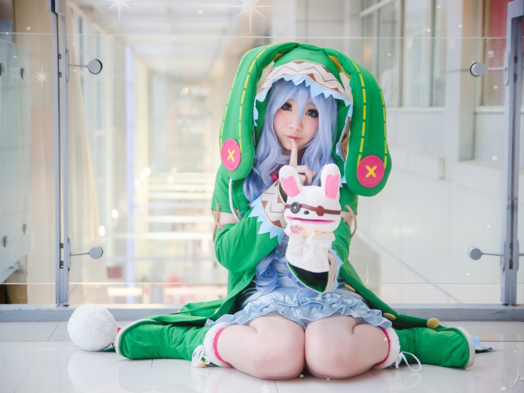 Милая гейша из аниме Date A Live