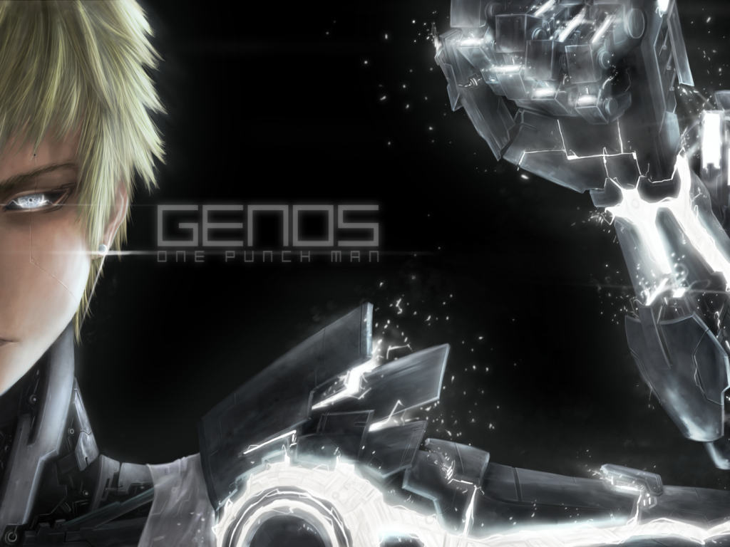Генос из аниме Ванпанчмен