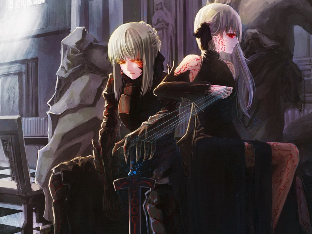 Девушки из аниме Fate-Zero