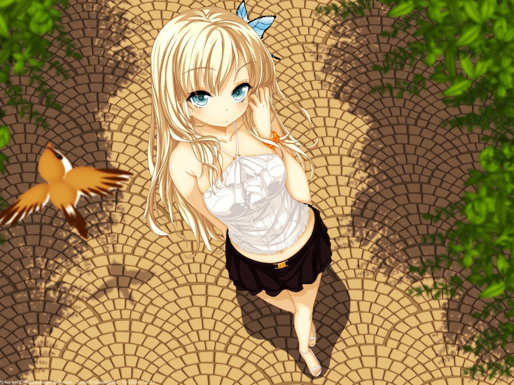 Девушка из аниме У меня мало друзей