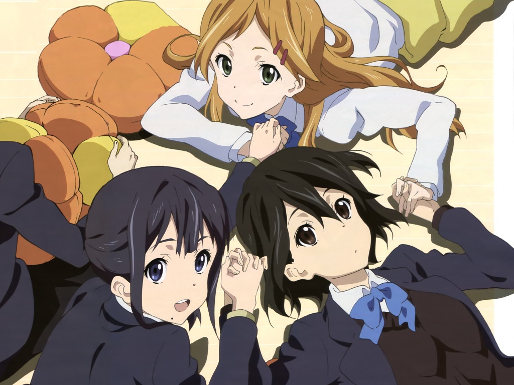 Девочки подружки, аниме Связь сердец