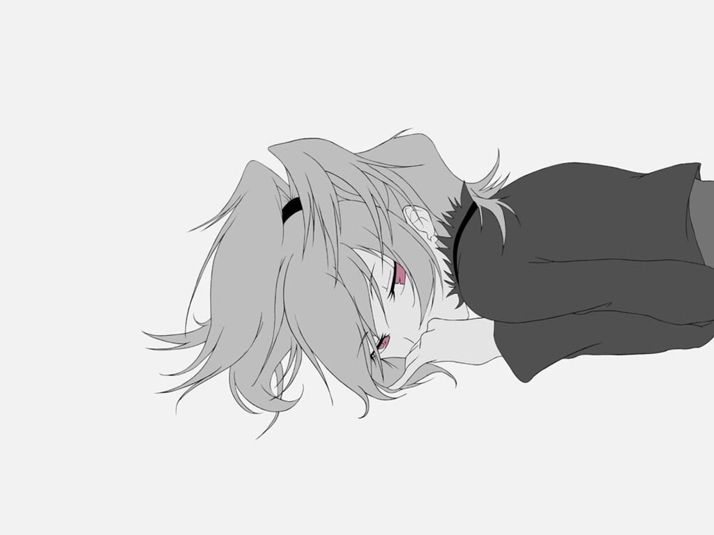 Серая девушка аниме Дюрарара!!