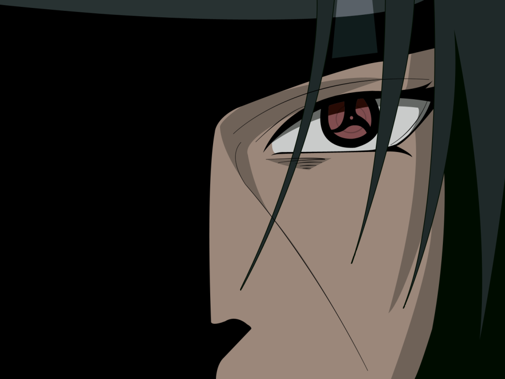 Герой Наруто, глаз Шаринган