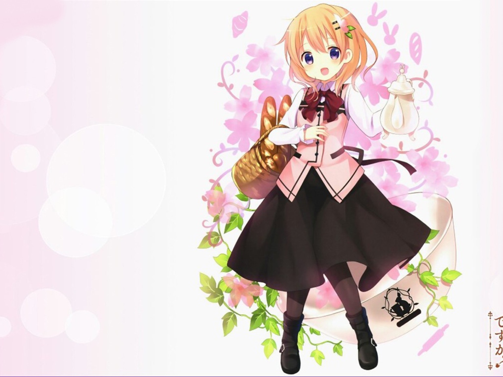 Хото Кокоа, девочка аниме