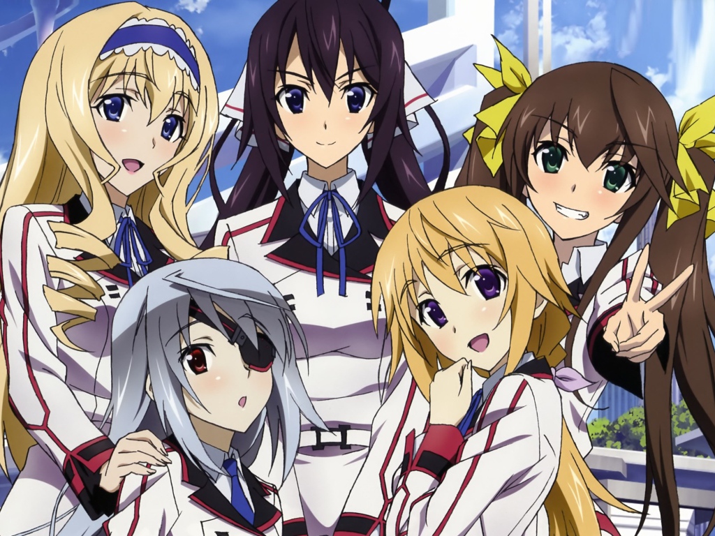 Японское аниме Infinite Stratos