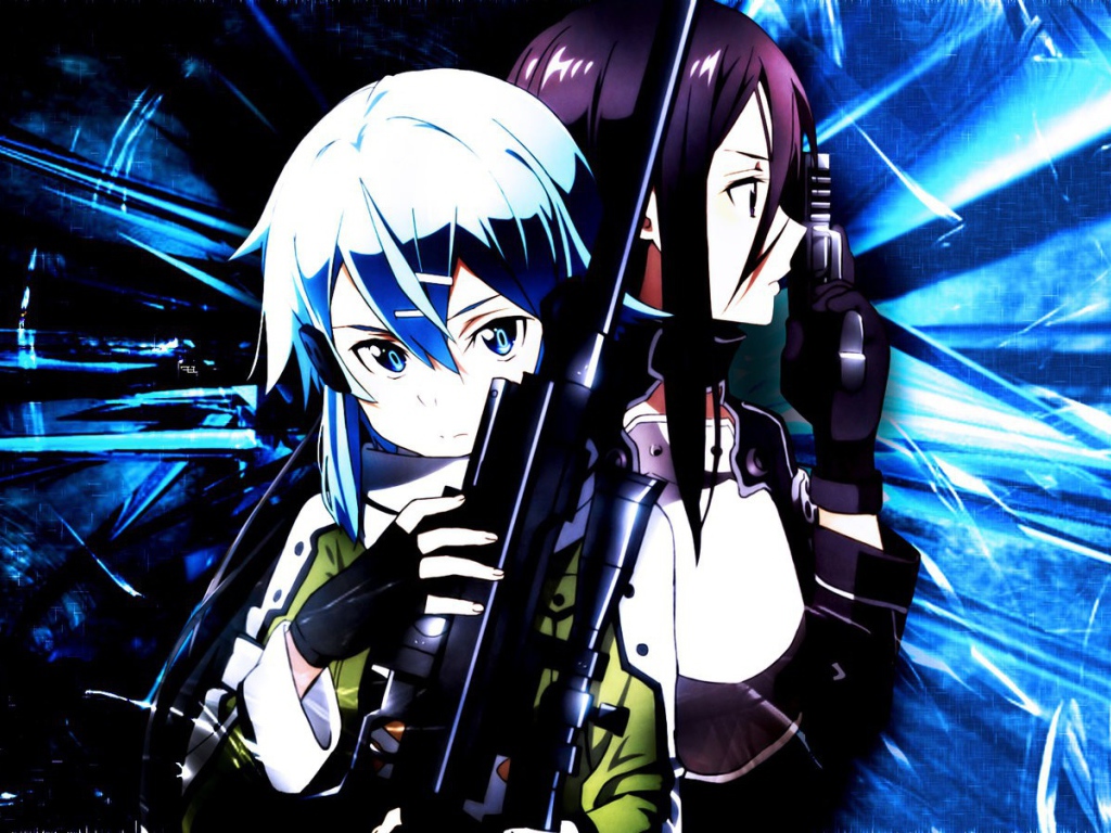 Японское аниме Sword Art Online