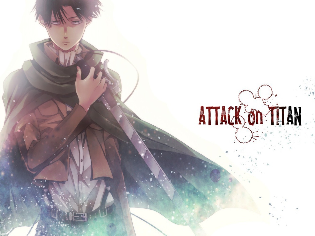 Японская манга аниме Атака Титанов