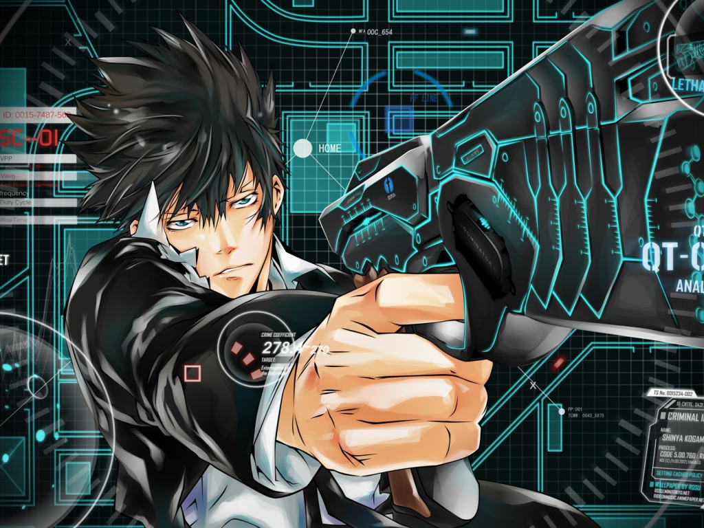 Когами из аниме Psycho-Pass