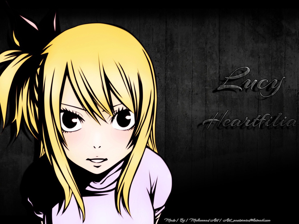 Люси из аниме Сказка о хвосте феи