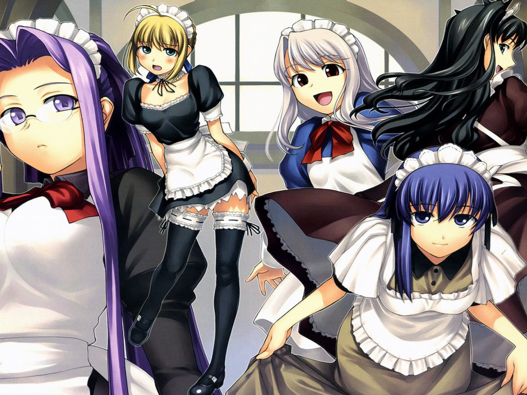 Горничные из мира аниме