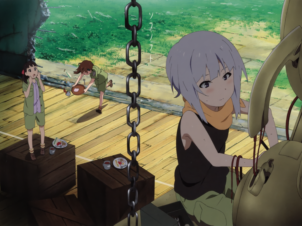 Манга аниме Звуки небес