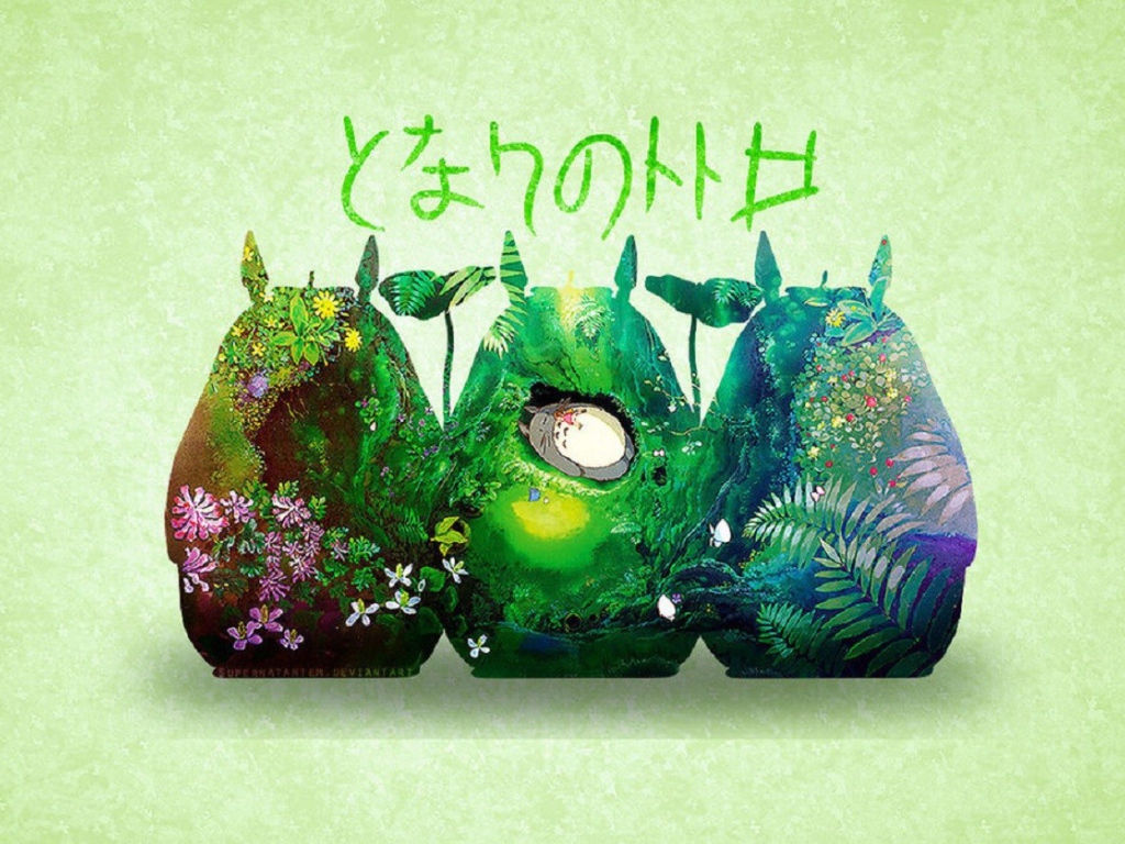 Манга аниме Мой сосед Тоторо