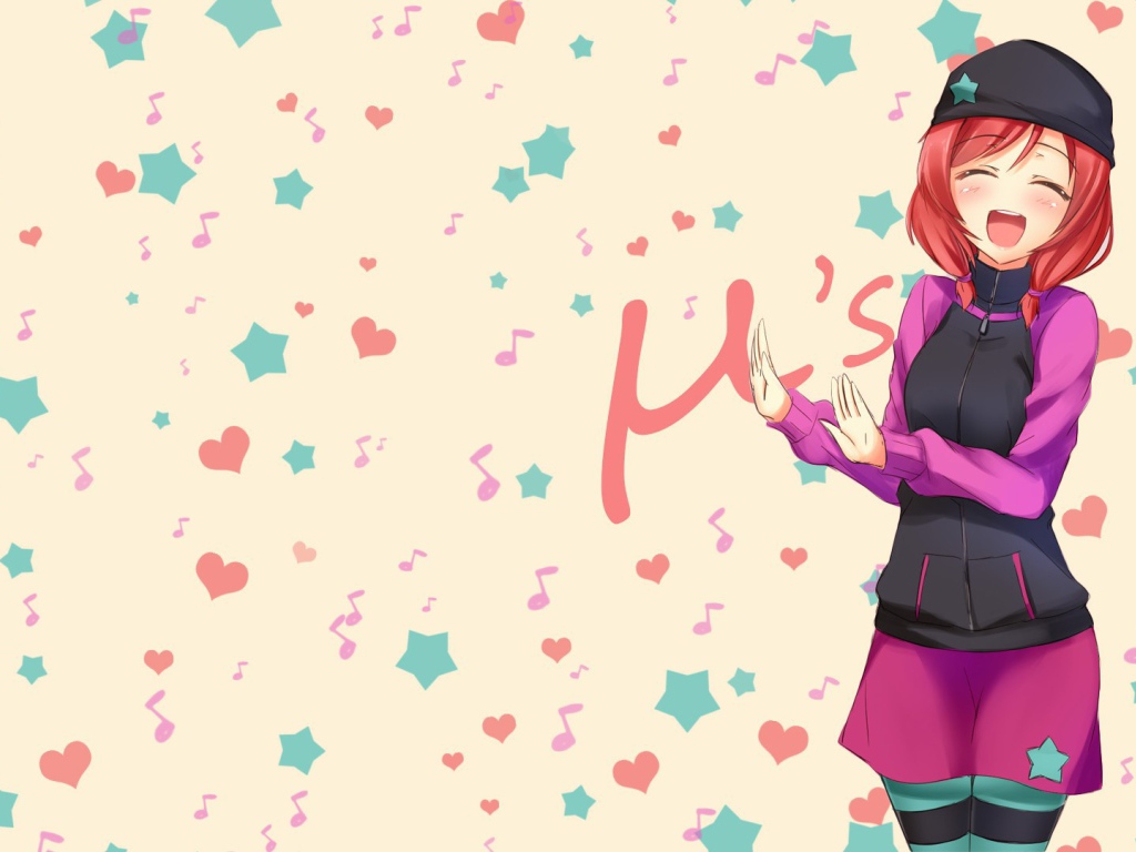 Нишкино Маки, девушка аниме