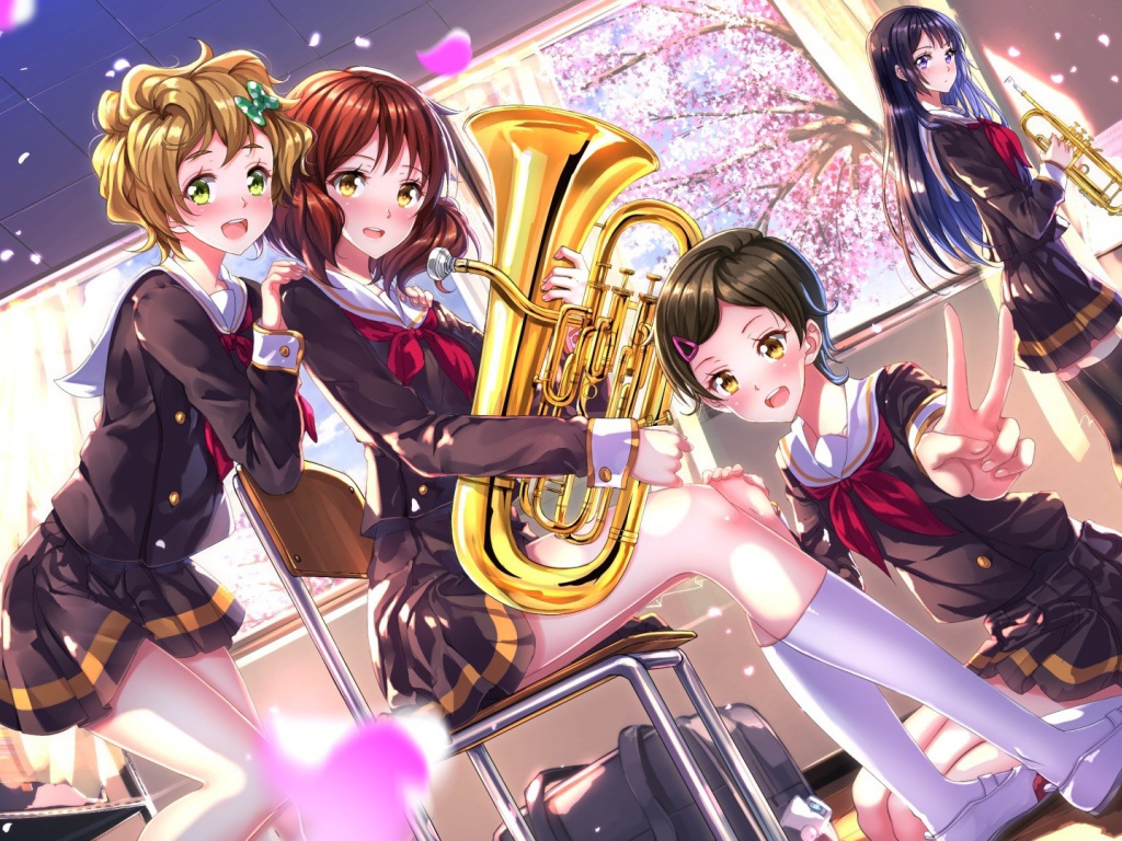 Оркестр в аниме Играй, Эуфониум