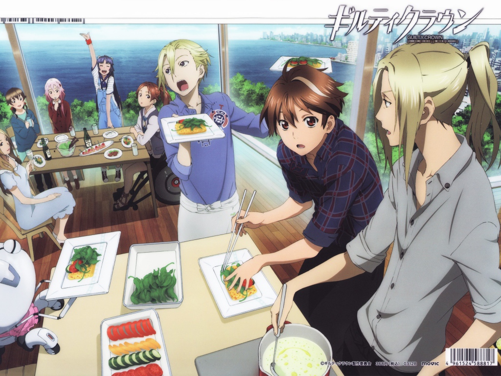 Люди в кафе, аниме Корона грешника