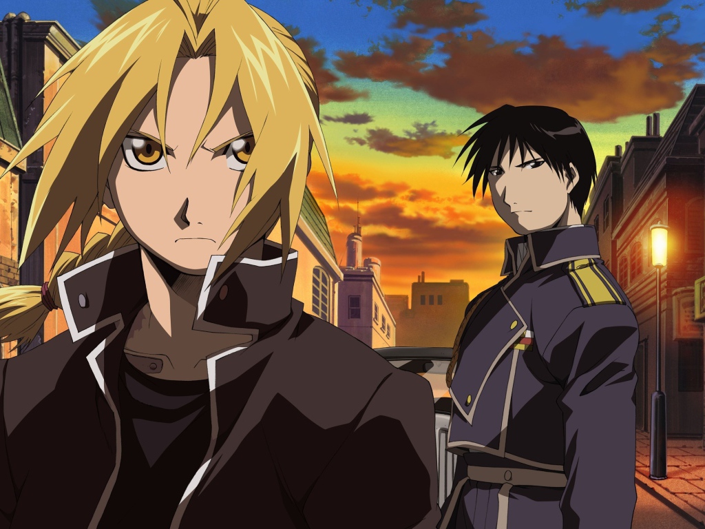 Рой Мустанг, парень аниме