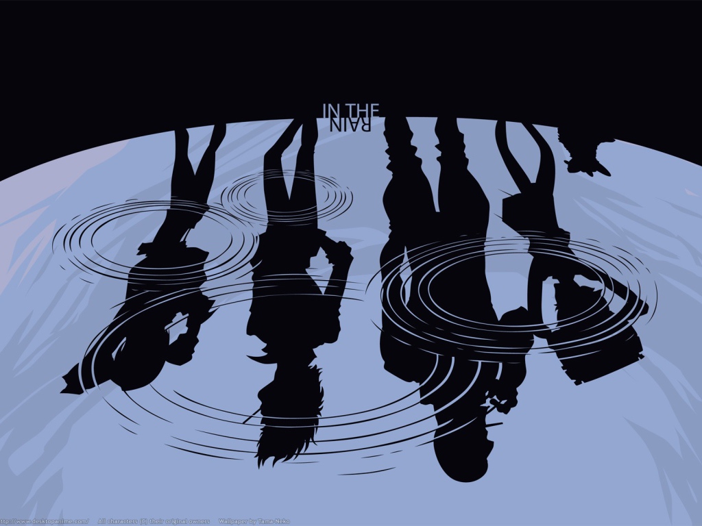 Тени в луже, аниме Ковбой Бибоп