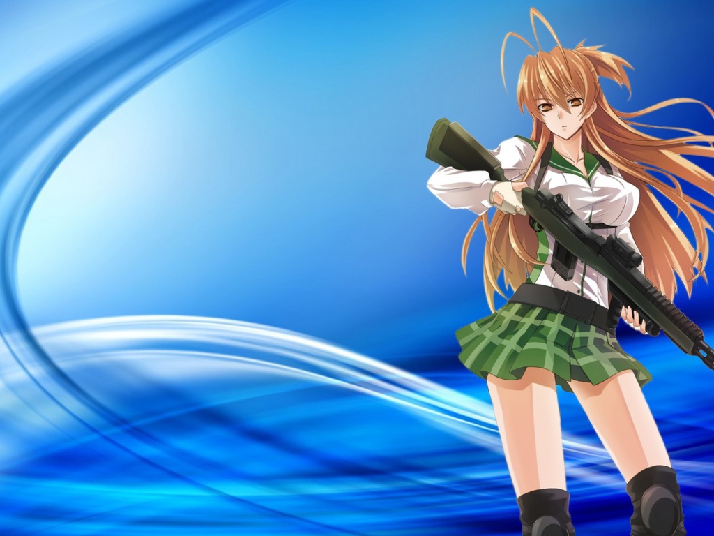 Снайпер из аниме Highschool DxD