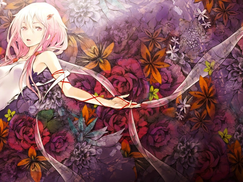 Девушка в цветах, аниме Корона греха