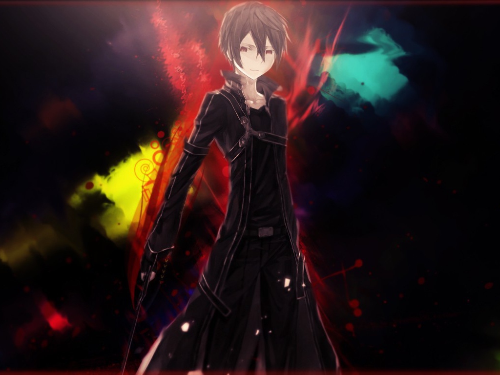 Главный герой аниме Sword Art Online