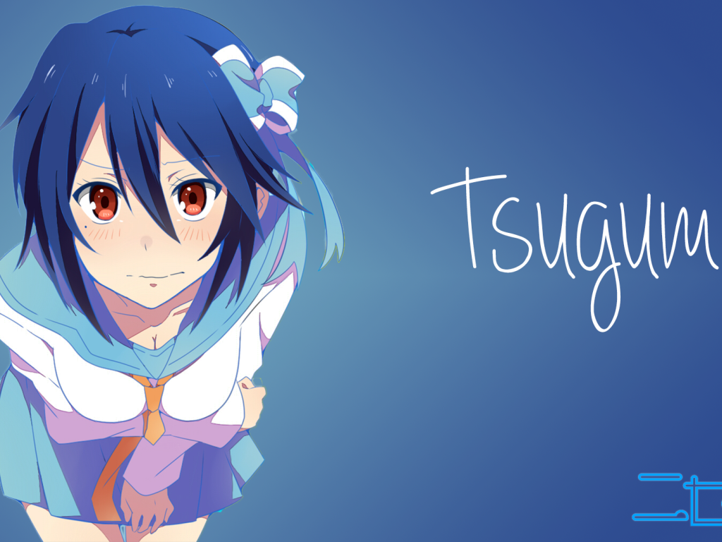 Тсугуми из аниме Притворная любовь