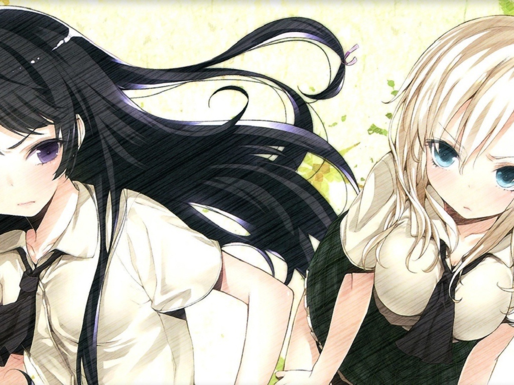 Две девушки из аниме У меня мало друзей