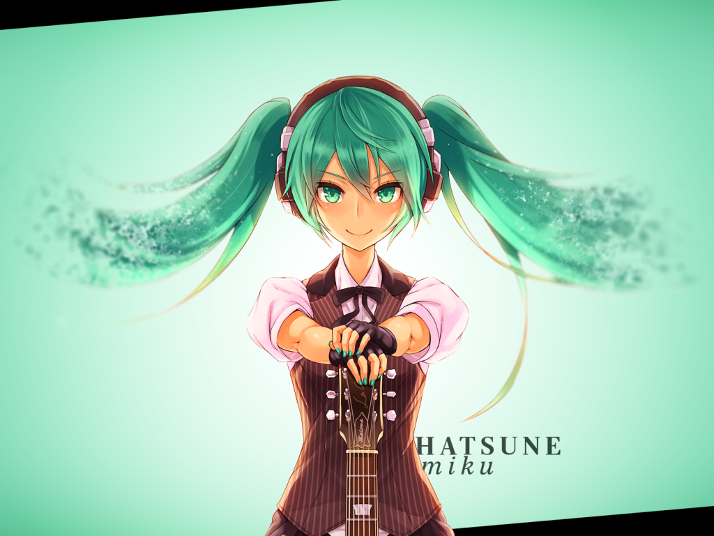 Японский вокалоид Хацунэ Мику