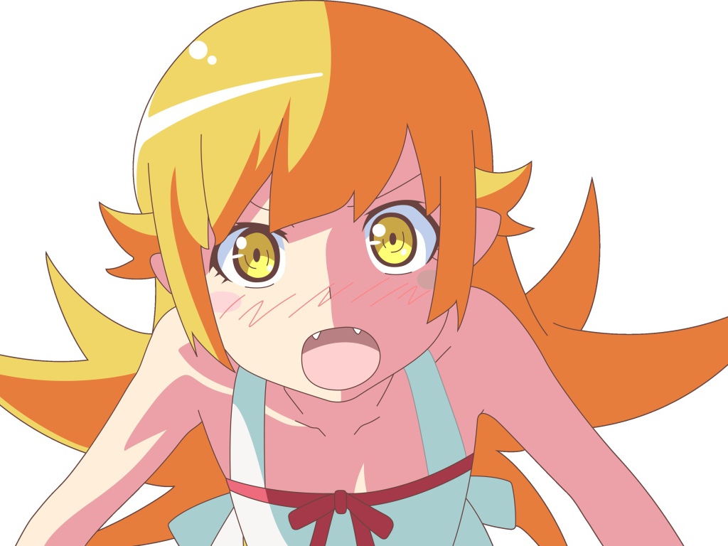 Злая девушка аниме Ошино Шинобу