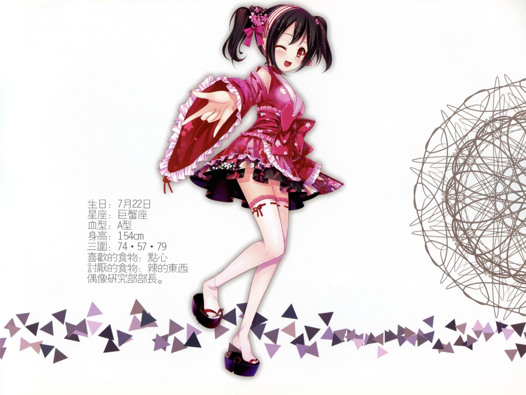 Язава Нико девушка аниме Love Live