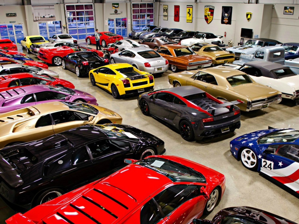 Гараж для дорогих автомобилей