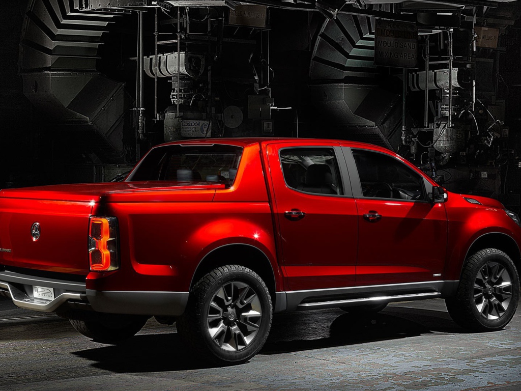 Holden Colorado на заводе