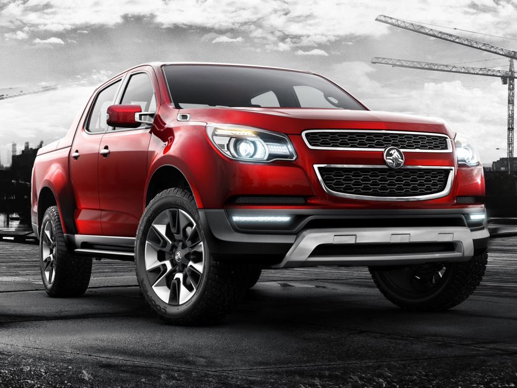 Мощный автомобиль Holden Colorado