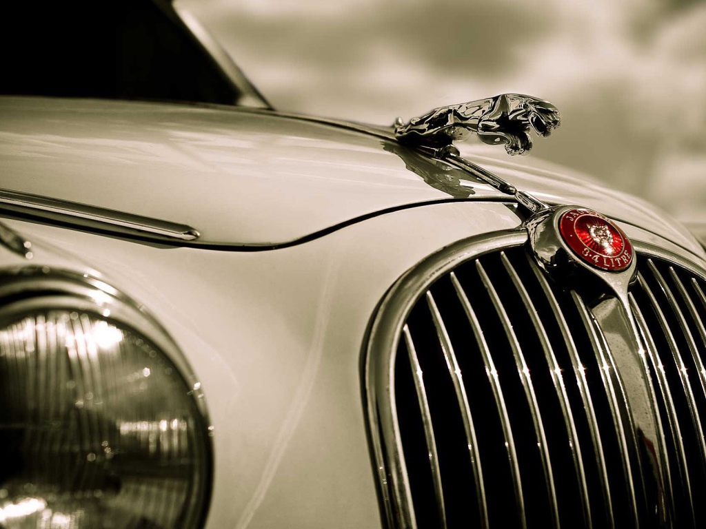 Фигурка на капоте Ягуара