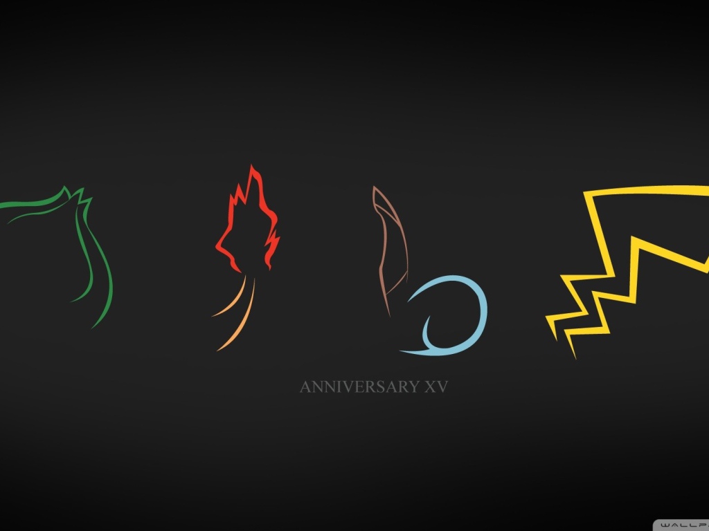 Черный фон Anniversary XV