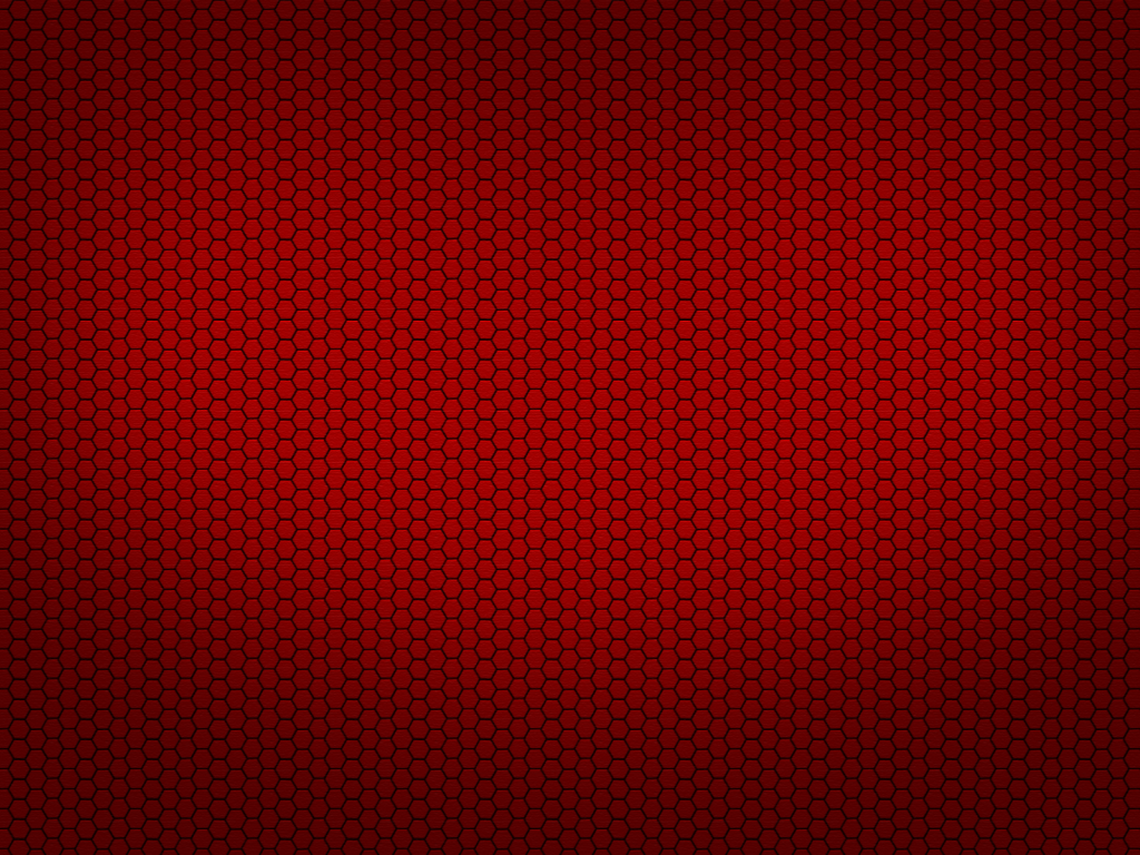 Черные соты, красный фон