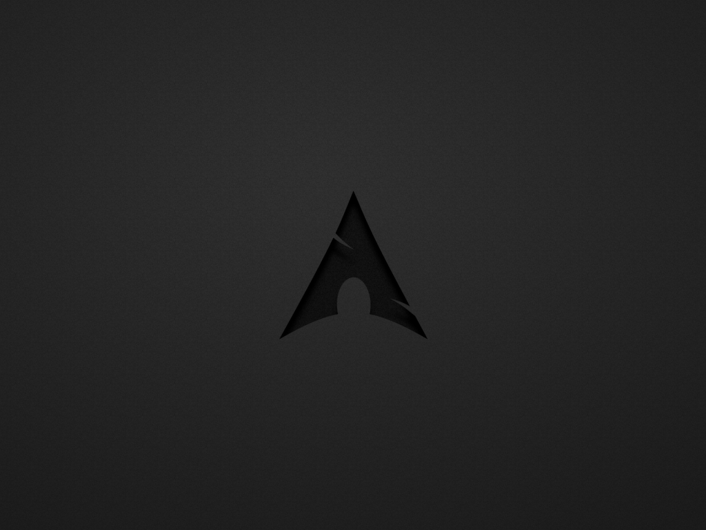 Черный символ на сером фоне