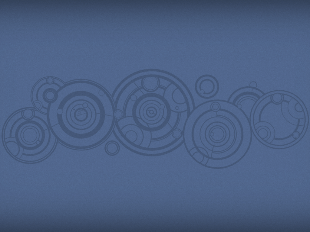 Круги на голубом фоне, сериал Доктор Кто