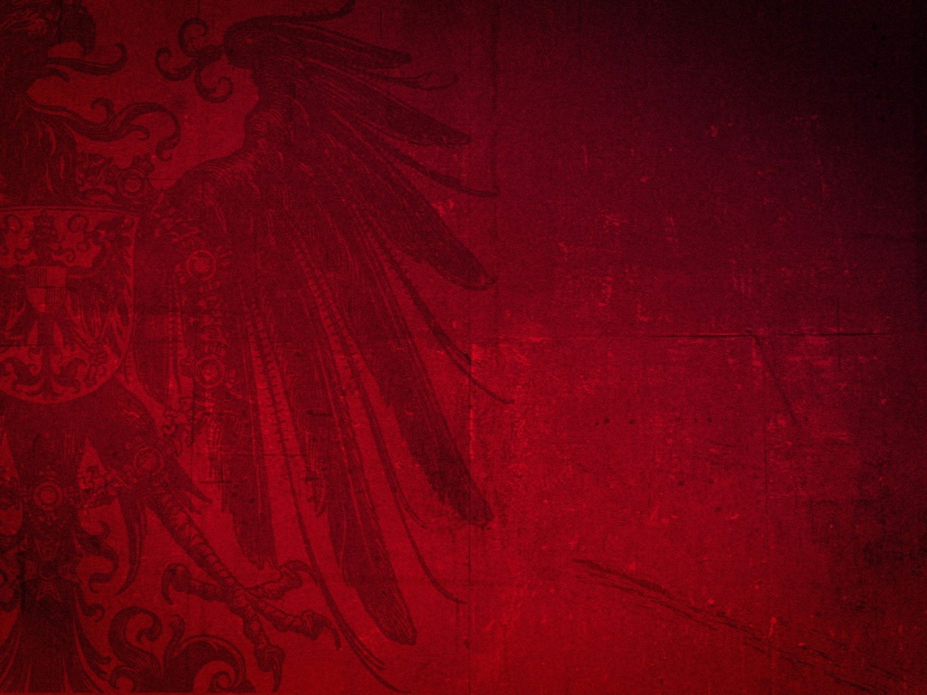 Герб орел на красном фоне