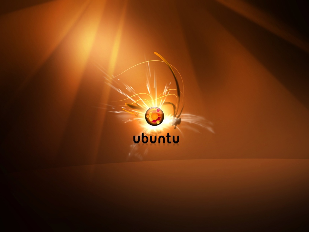 Огненный символ ОС Ubuntu