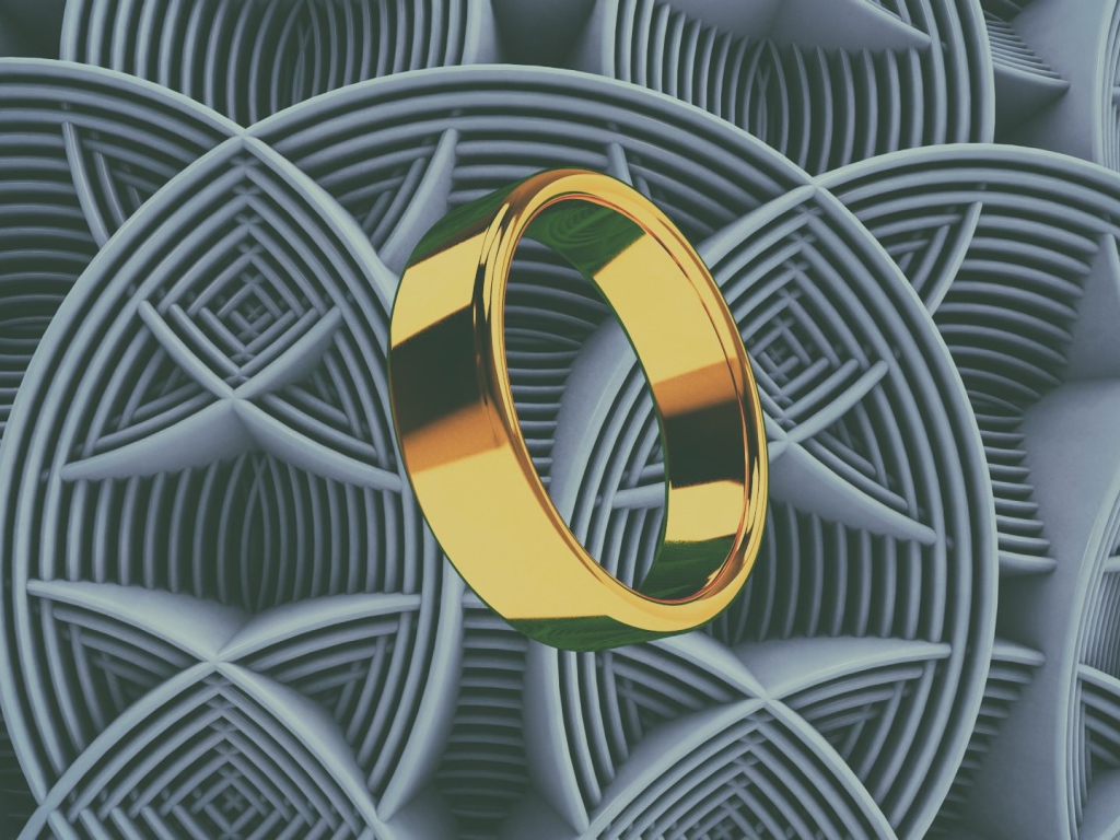 Кольцо из золота