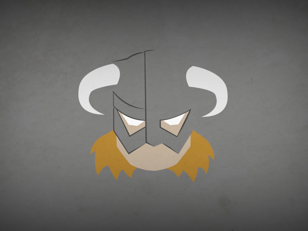 Серый фон The Elder Scrolls V Skyrim