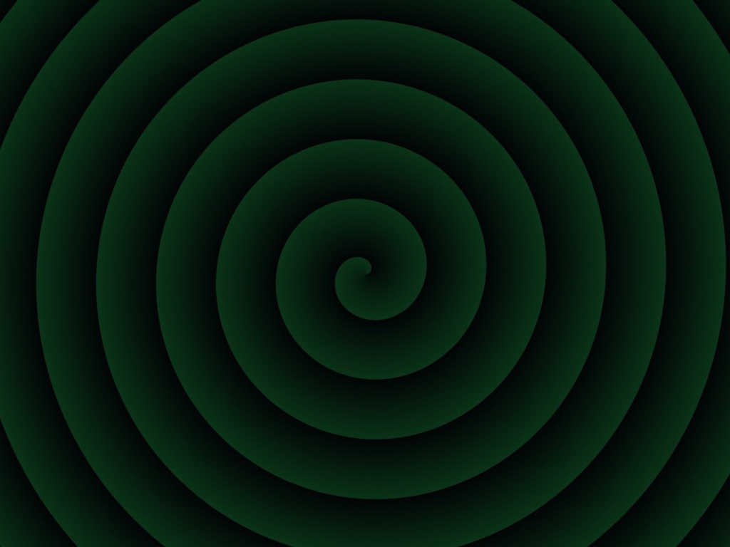 Зеленая спираль, фон